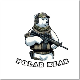 Tactical Polar Bear Posters and Art